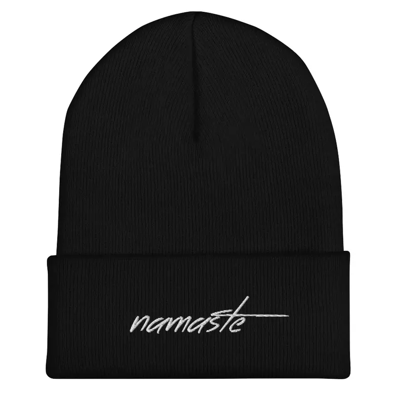 Namaste Embroidered Beanie