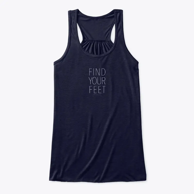 Find Your Feet - Women's Flowy Tank Top