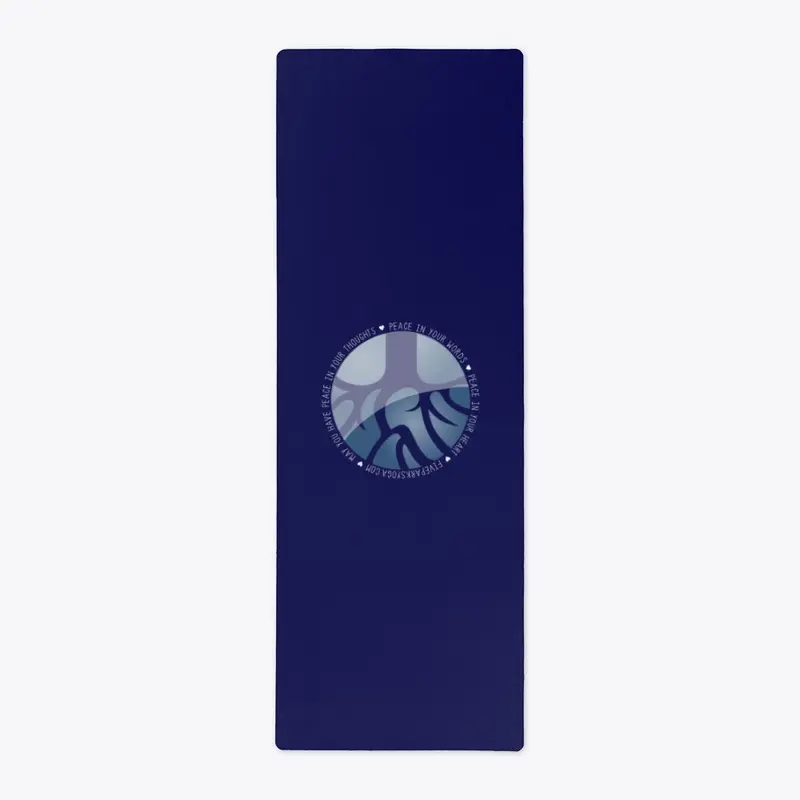 FPY Circle Logo - Yoga Mat - Deep