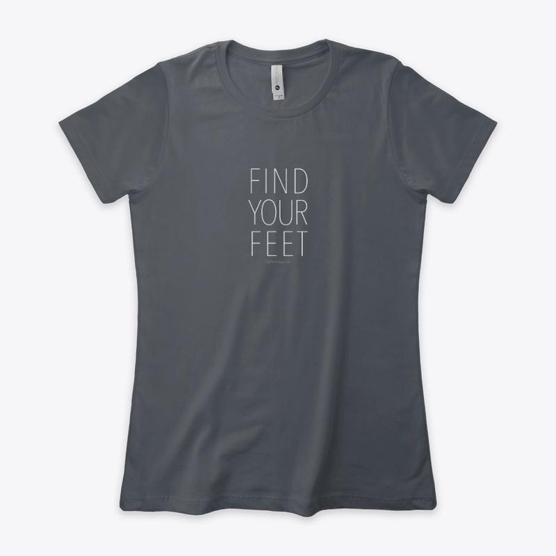 Find Your Feet - Women's Boyfriend Tee