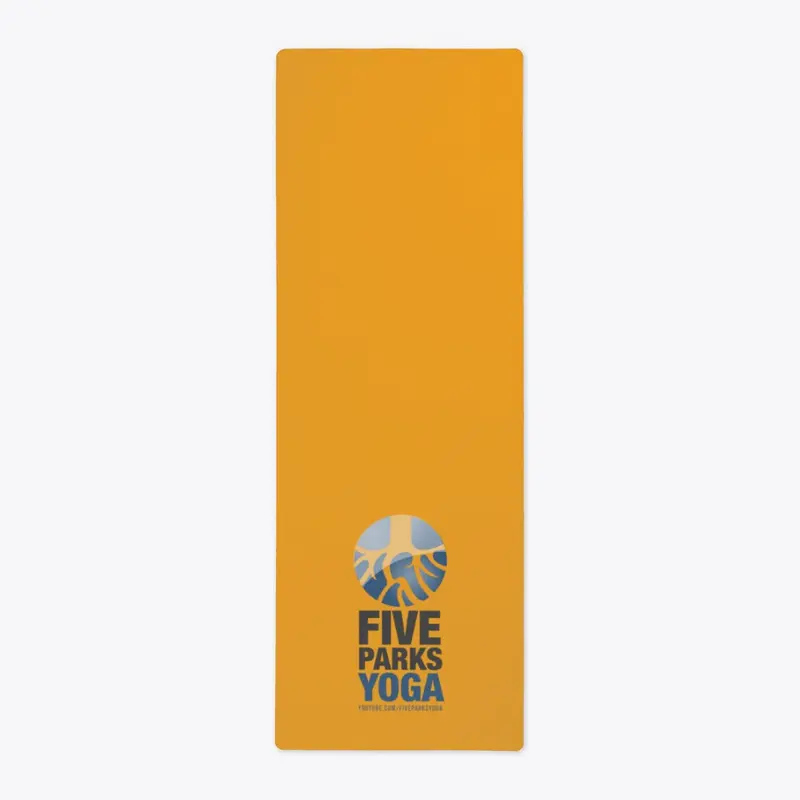 Original Five Parks Logo - Yoga Mat