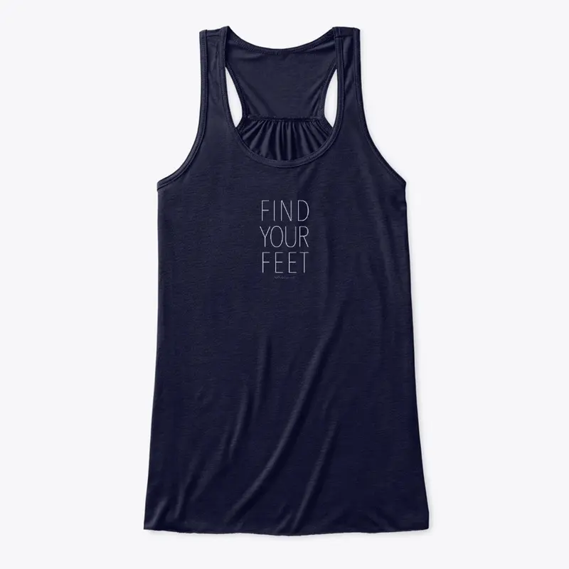 Find Your Feet - Women's Flowy Tank Top