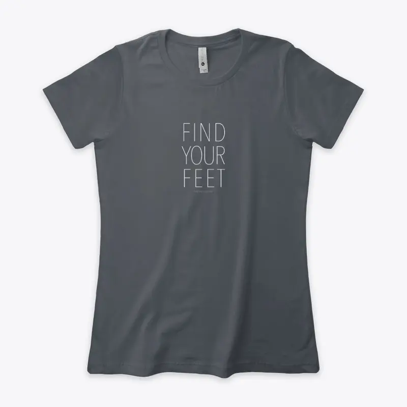 Find Your Feet - Women's Boyfriend Tee
